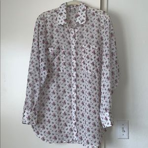 LAST CHANCE American Apparel Floral Chiffon